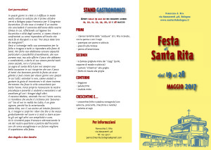 Il programma della festa (2)