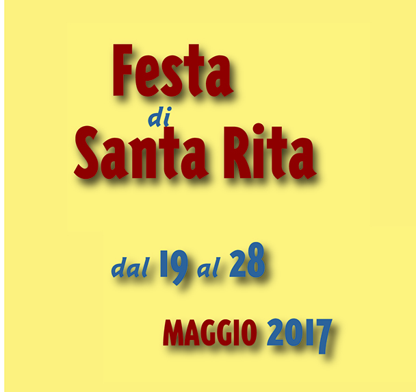 Dal 19 al 28 maggio in parrocchia la Festa di Santa Rita